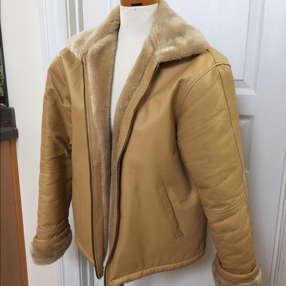 EUC Wilda Genuine Leather Very Warm Lined Coat - Picture 2 of 5